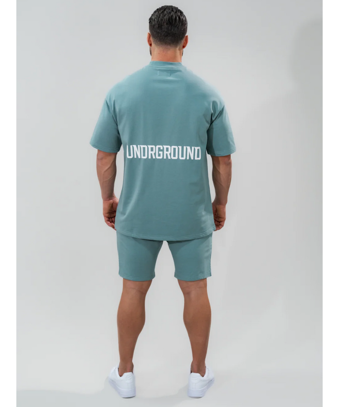 UNDRGROUND Relaxed Fit Tee (Slate Blue)