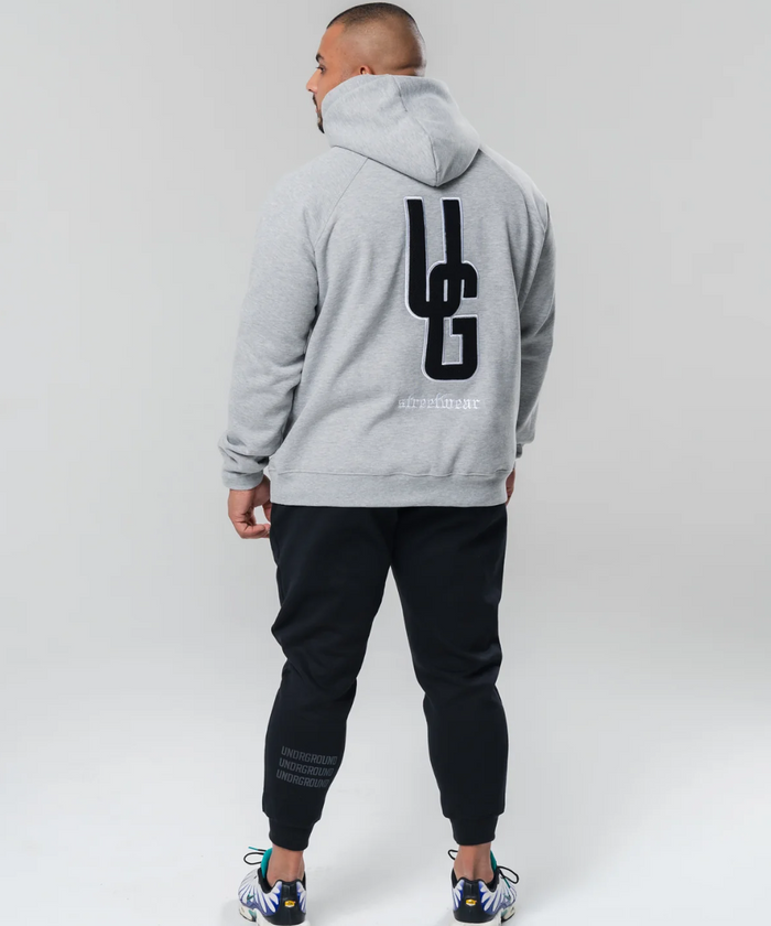 UNDRGROUND Warm Up Hoodie (Grey Marble)