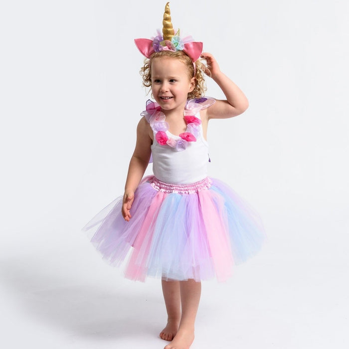 Unicorn Play Set - Skirt and Headband - letsdressup.com.au - Girls Dress Ups
