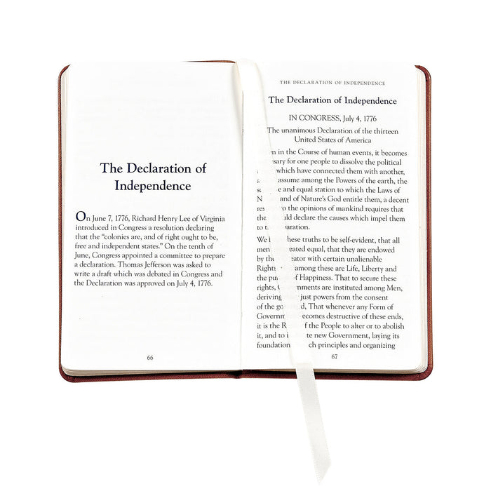United States Constitution - Navy Traditional Leather