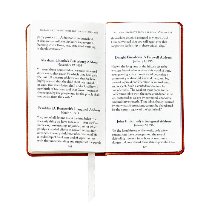 United States Constitution - Navy Traditional Leather