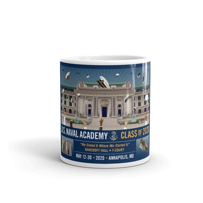 USNA Class of 2020 Mug, 11 oz