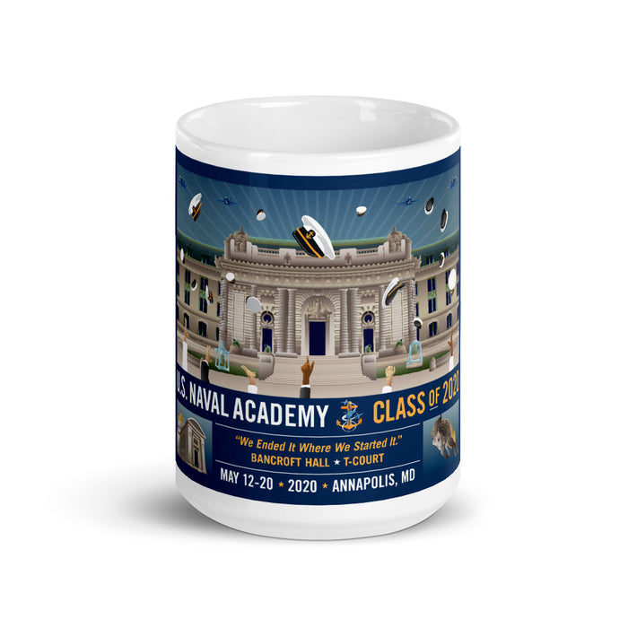 USNA Class of 2020 Mug, 15 oz
