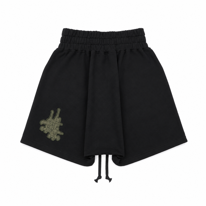 USUAL SHORTS W/ DIAMOND LOGO EMBROIDERY