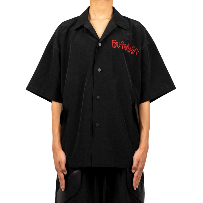 Vegan Leather Pocket Shirt