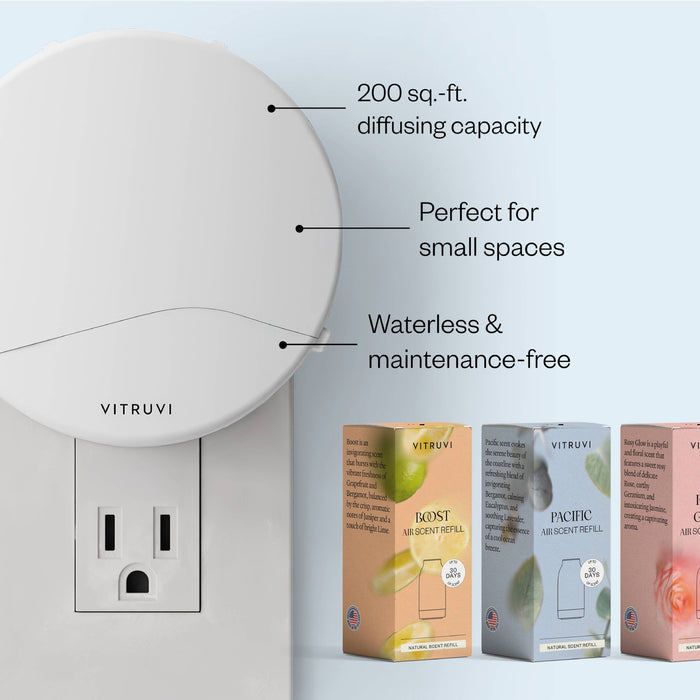 Vitruvi | Push Plug-In Wall Diffuser - Vitruvi - Living with Ivey