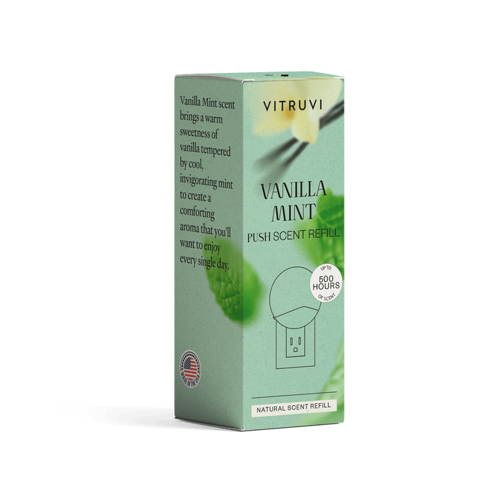 Vitruvi | Vanilla Mint Push Wall Diffuser Refill - Vitruvi - Living with Ivey