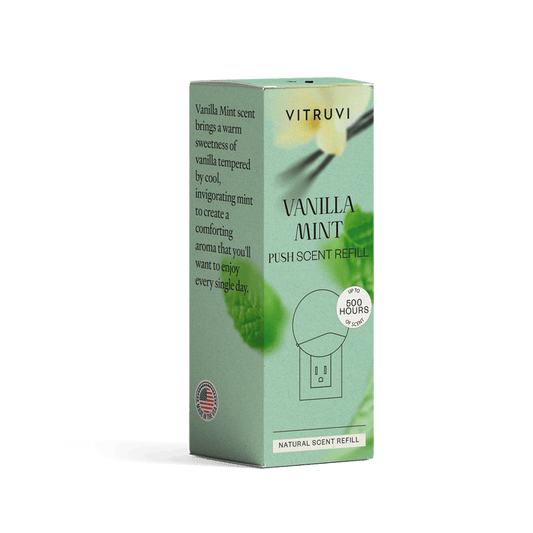 Vitruvi | Vanilla Mint Push Wall Diffuser Refill - Vitruvi - Living with Ivey