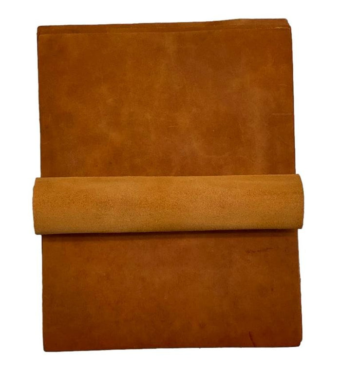 Whiskey Crazy Horse Leather, 8.5 × 11 in alternate view showing color and surface finish