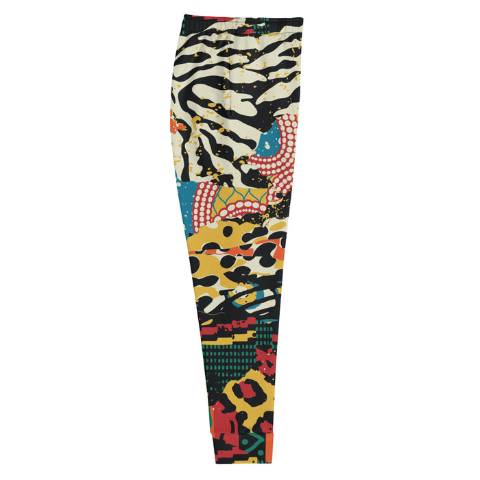 Wild Animal Print Women's Joggers - Bloom Seventy Seven