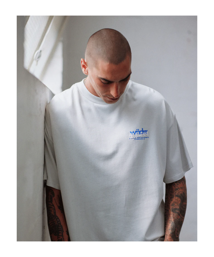 WNDRR Forged Heavy Weight Tee (Oyster)