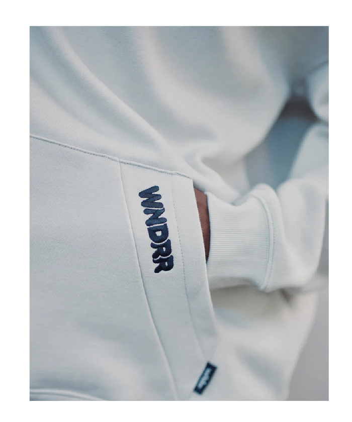 WNDRR Halo Hood Sweat (Oyster)