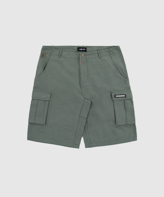 WNDRR Hijack Cargo Short (Dark Green)