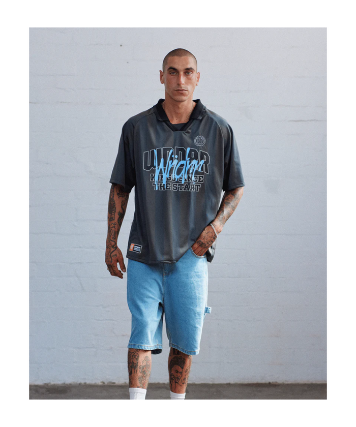 WNDRR Top Tier Football Jersey (Grey)