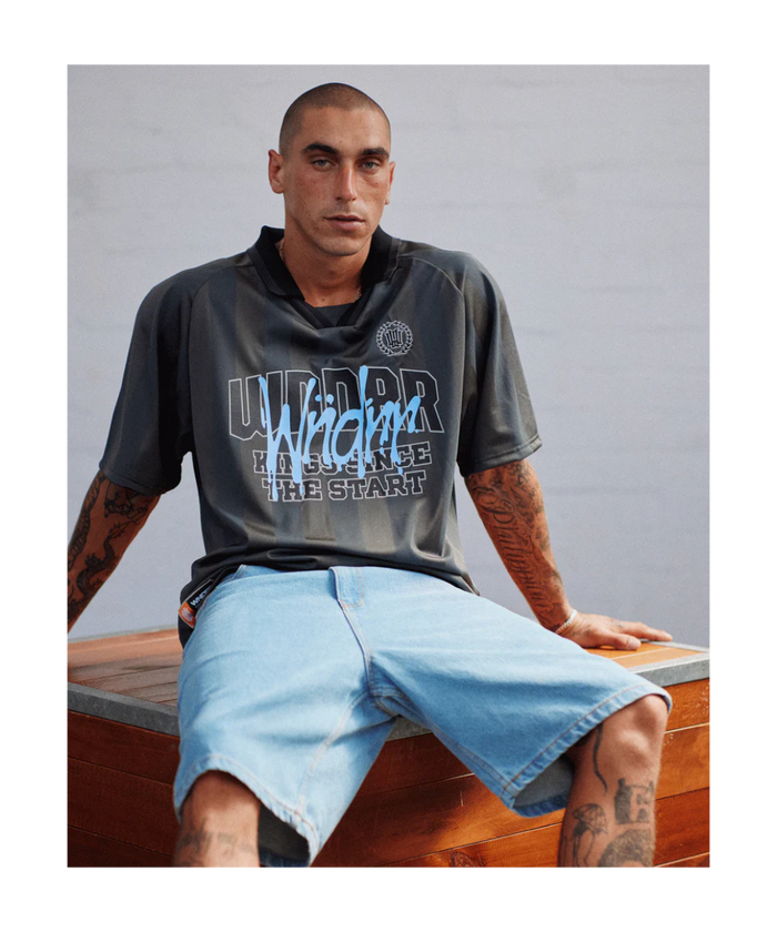 WNDRR Top Tier Football Jersey (Grey)