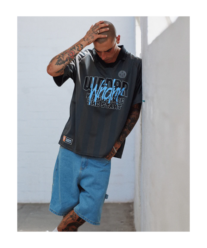 WNDRR Top Tier Football Jersey (Grey)