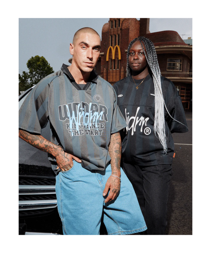 WNDRR Top Tier Football Jersey (Grey)