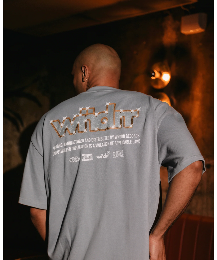 WNDRR Violation Heave Weight Tee (Cement Grey)