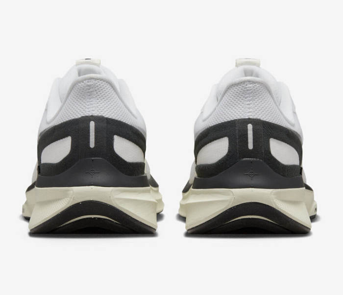 Womens Nike Air Zoom Structure 25 (White/Black-Coconut Milk)