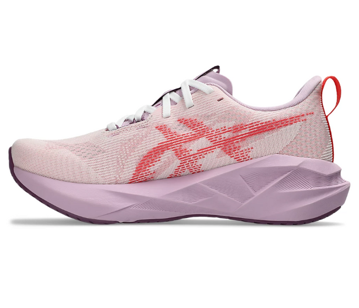 Women's Asics Novablast 5 (White/Coral Reef)