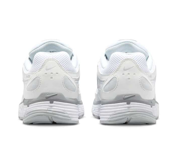 Womens Nike P-6000 (White/Silver)