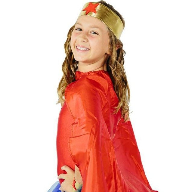 Wonder Woman Tutu Dress - letsdressup.com.au - Girls Dress Ups