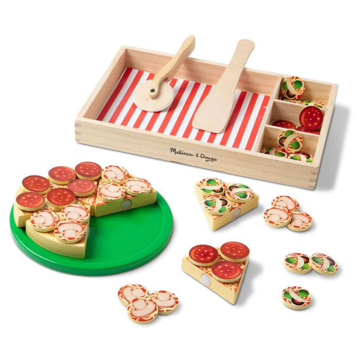 Wooden Pizza Party