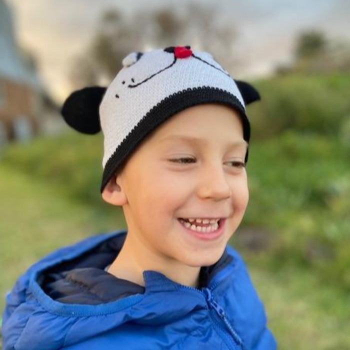Woof Beanie - Cotton - letsdressup.com.au - Boys Accessories