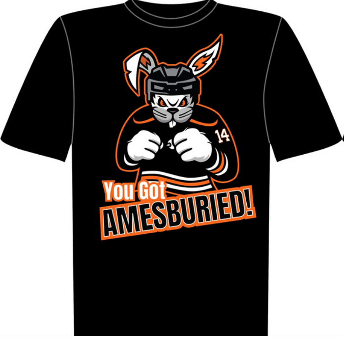 YOU GOT AMESBURIED!!! RABBIT SHIRT