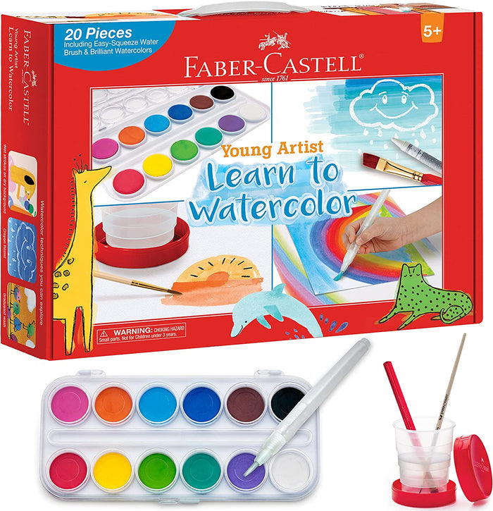 Young Artist Learn To Watercolor Set