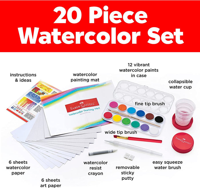 Young Artist Learn To Watercolor Set