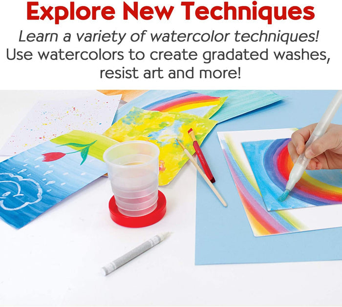 Young Artist Learn To Watercolor Set