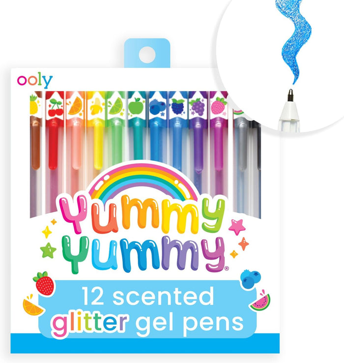 Yummy Yummy Scented Glitter Gel Pens